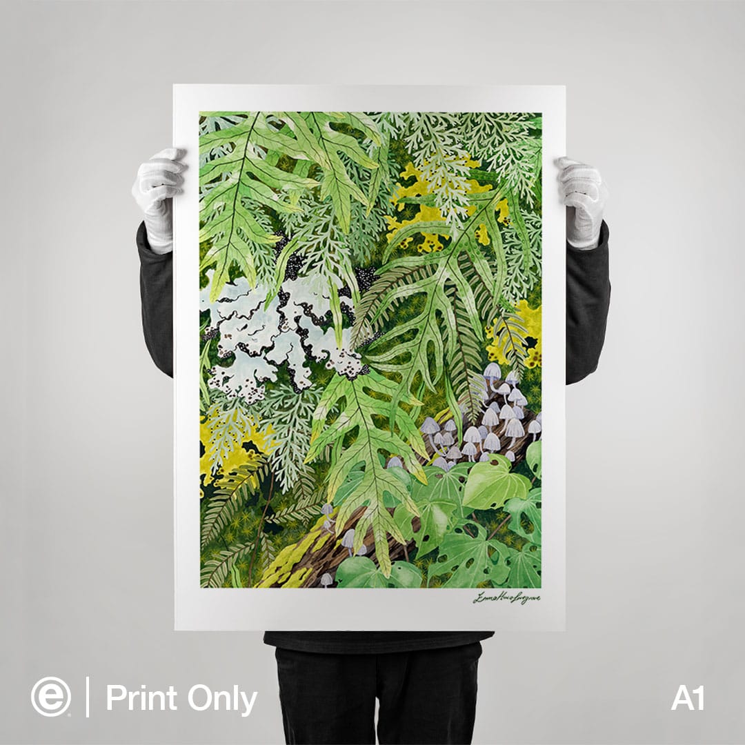 Irirangi Art Print by Emma Huia Lovegrove