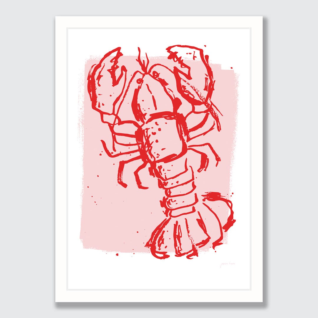 Koura Crayfish Art Print by Jasmine Kroeze
