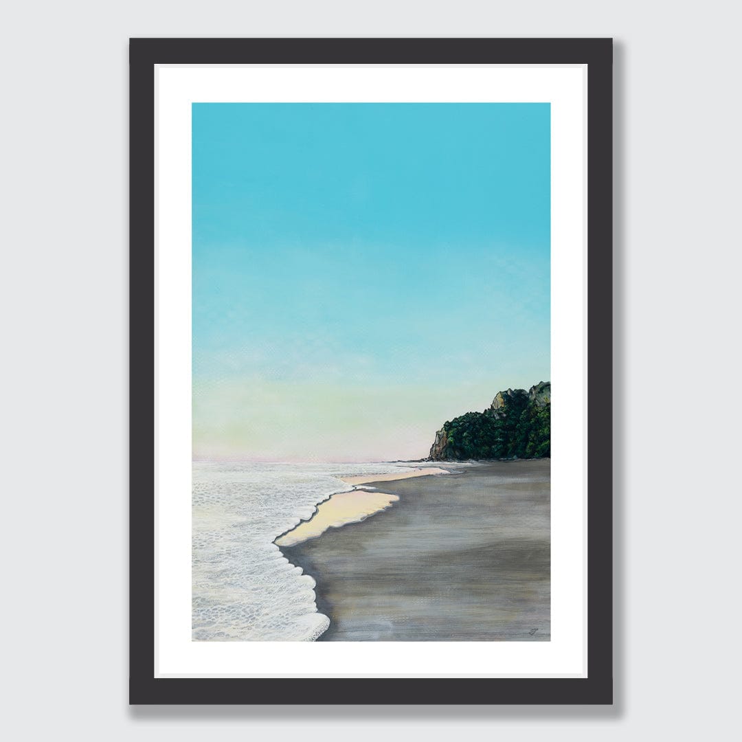 Karekare Sunset Art Print by Jamie Larnach