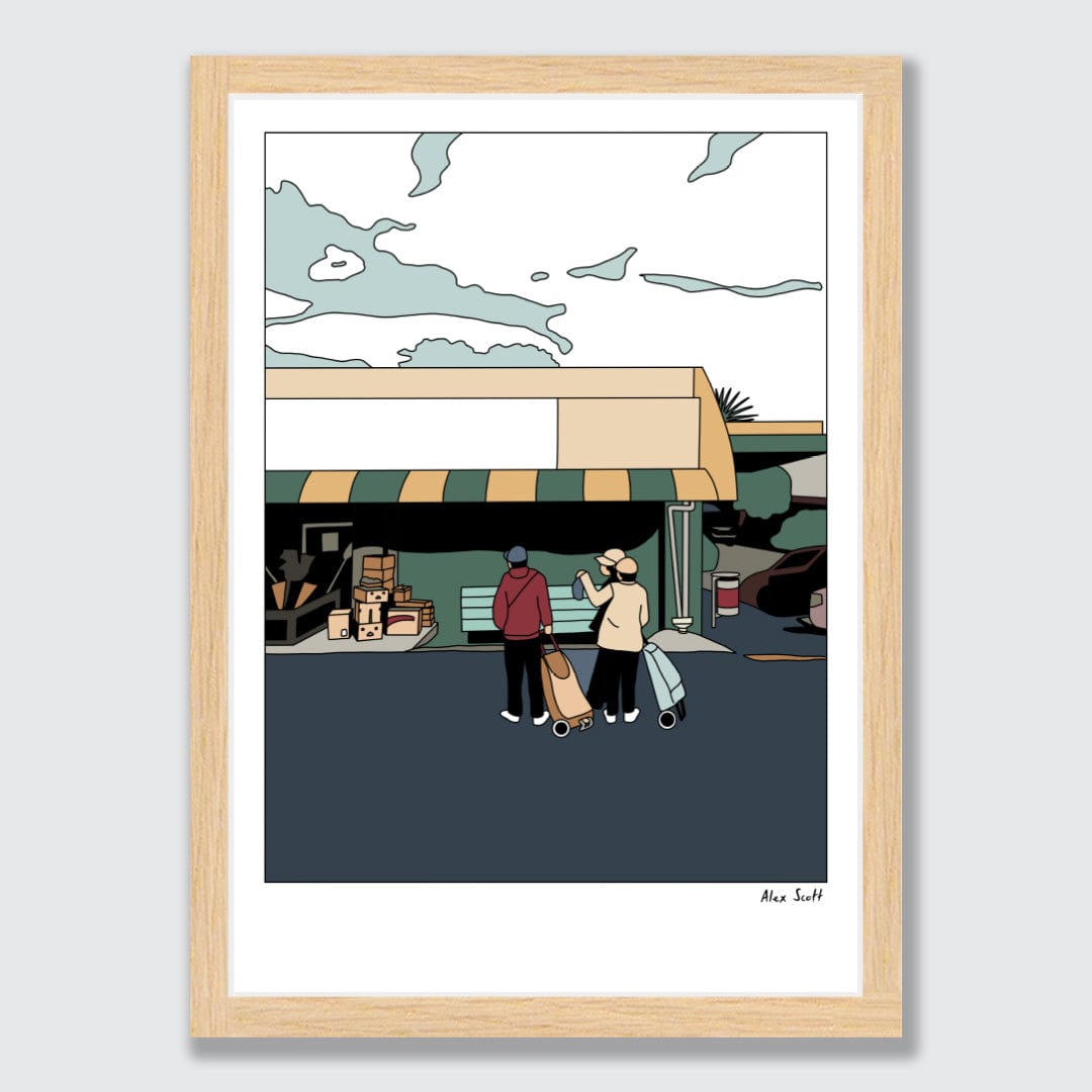 Kings Foodmart Avondale Art Print by Alex Scott