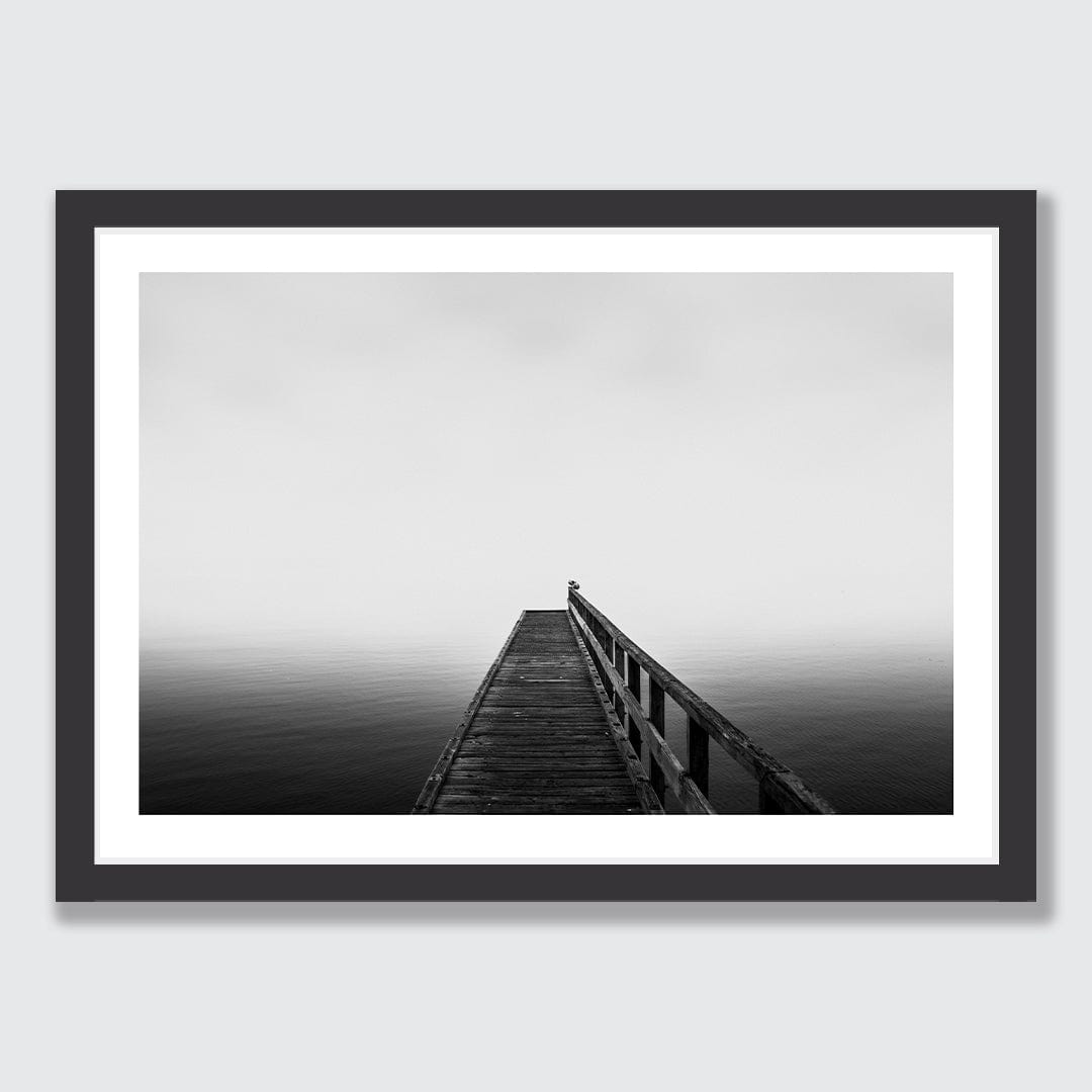 Lake Pupuke Photographic Print by Mike Mackinven