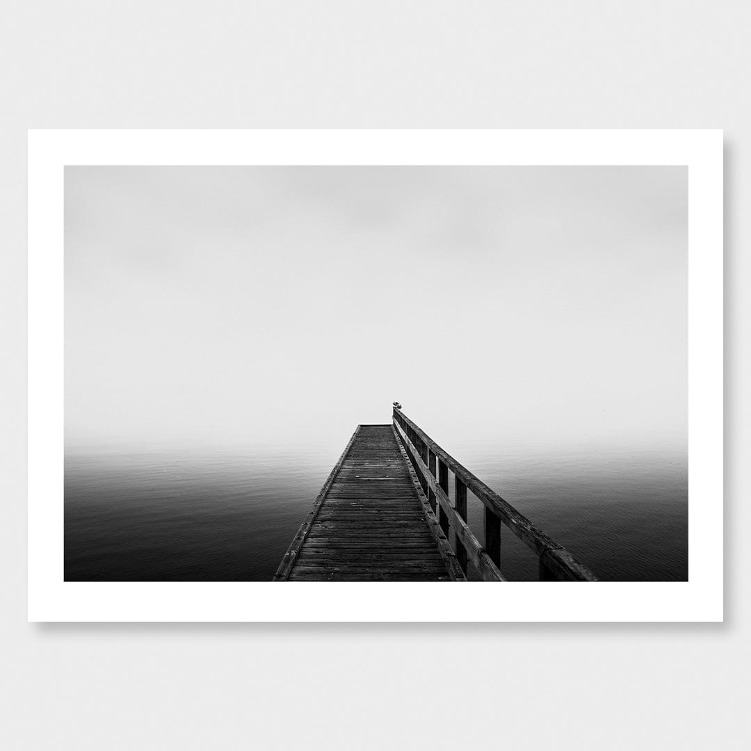 Lake Pupuke Photographic Print by Mike Mackinven