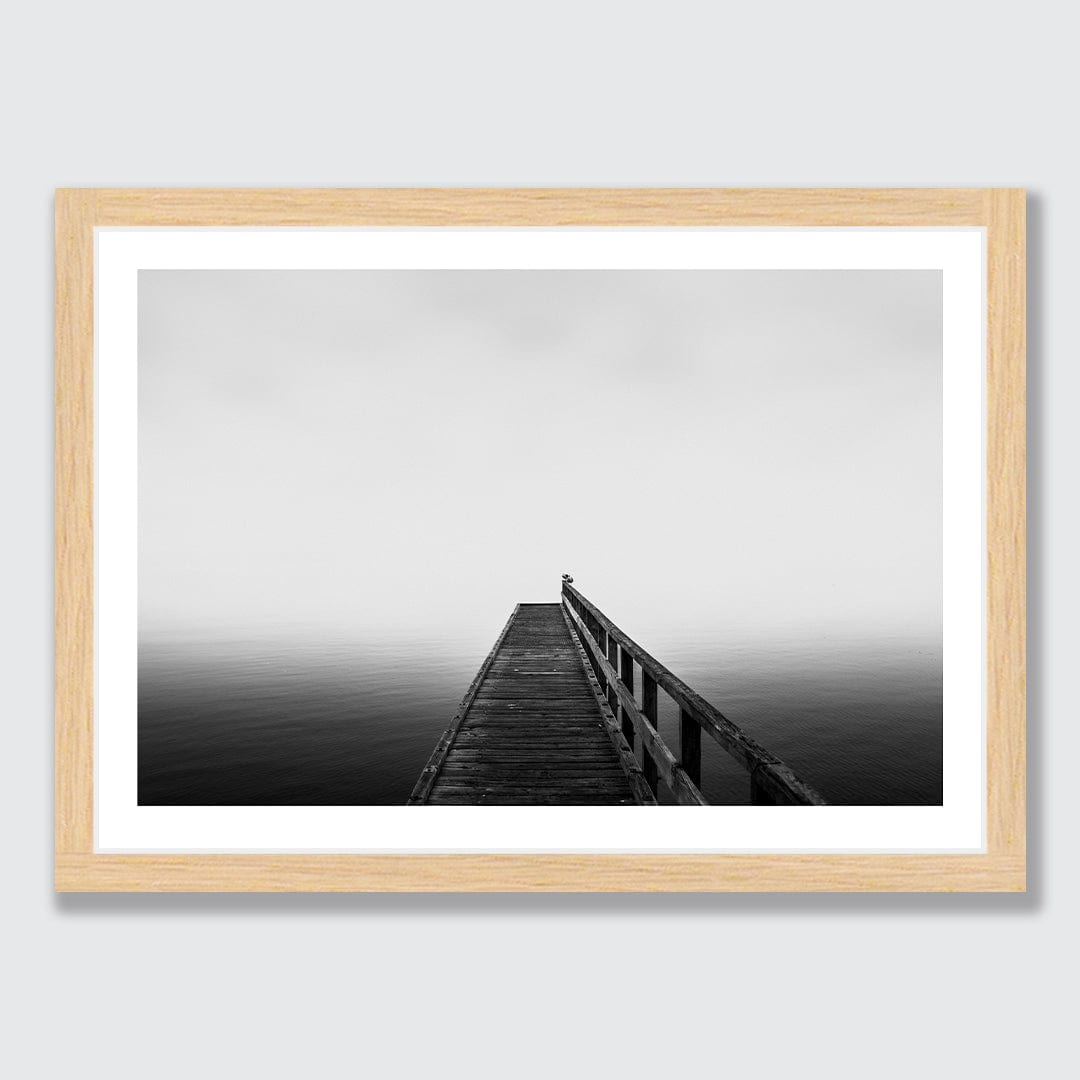 Lake Pupuke Photographic Print by Mike Mackinven