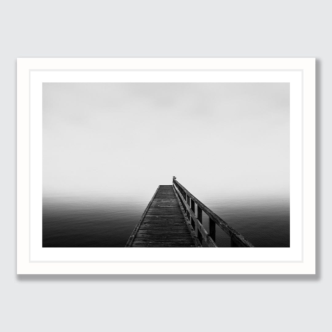 Lake Pupuke Photographic Print by Mike Mackinven