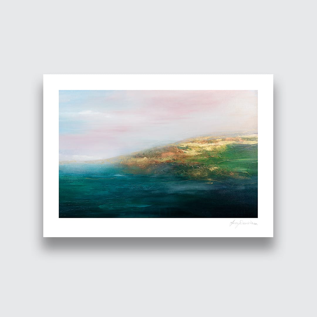 Lakeside Art Print by Lucy Davidson