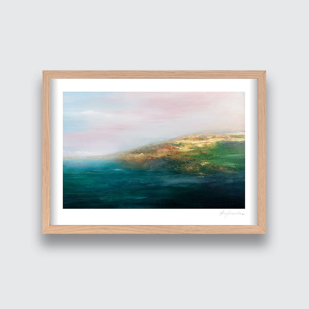 Lakeside Art Print by Lucy Davidson