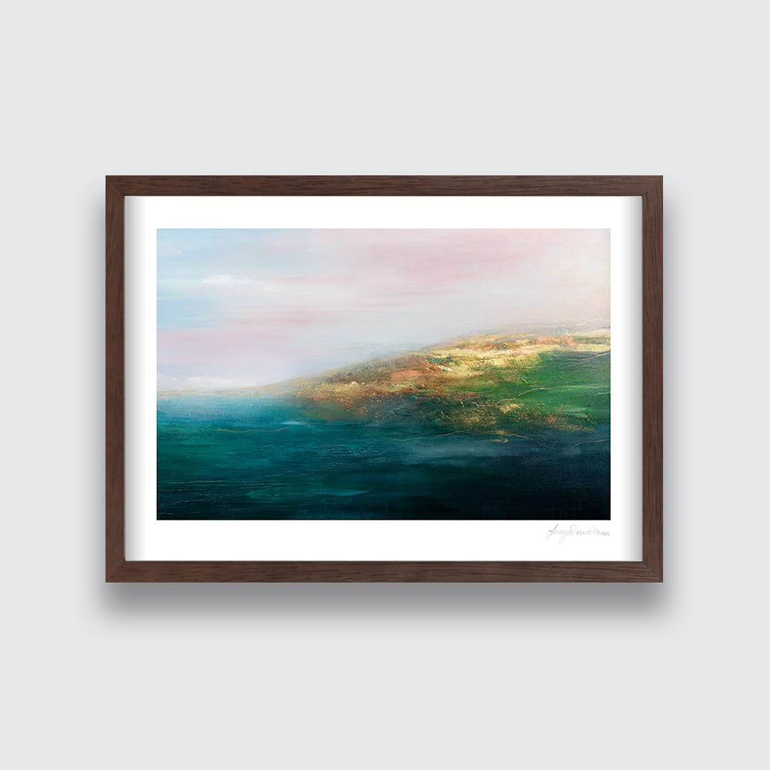 Lakeside Art Print by Lucy Davidson