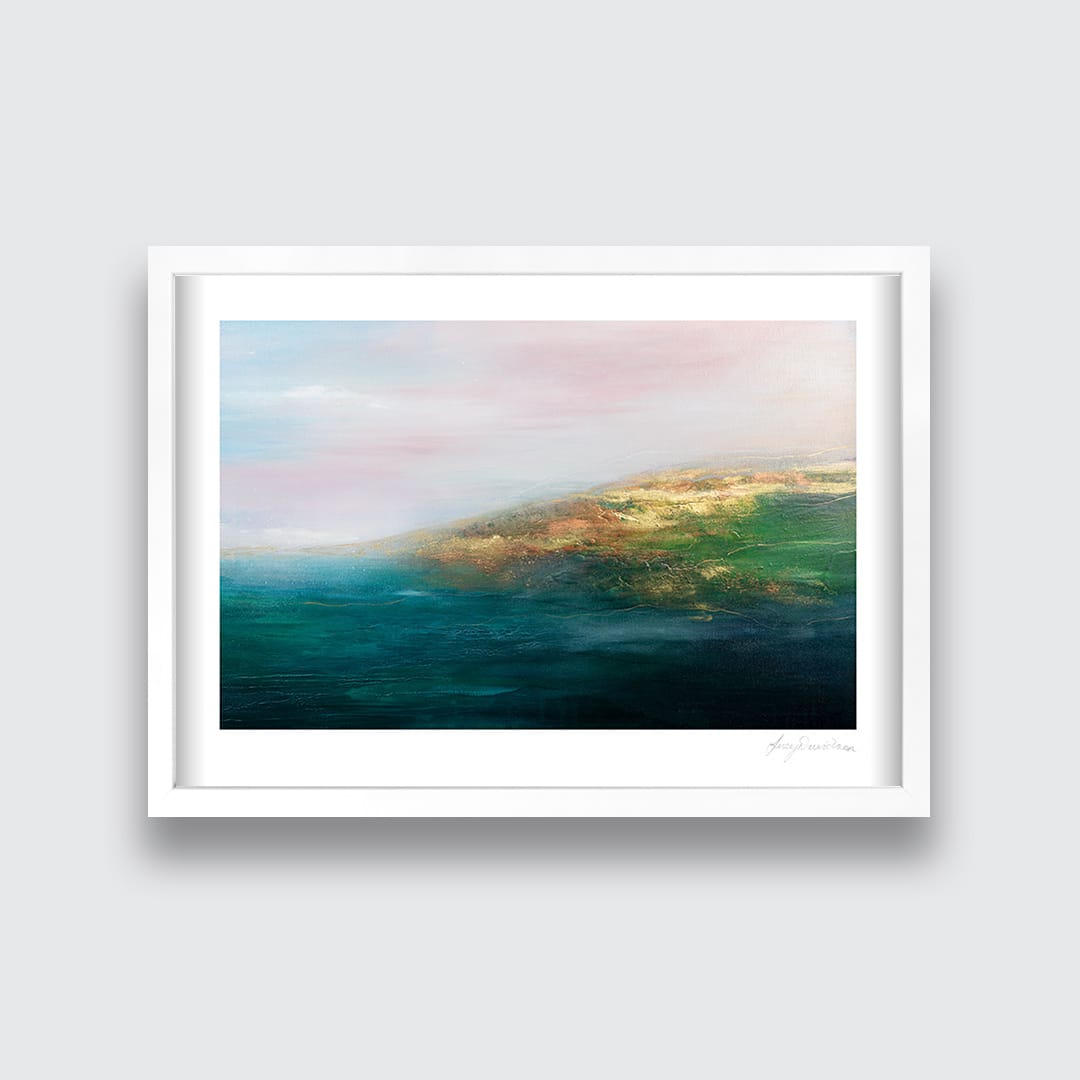 Lakeside Art Print by Lucy Davidson