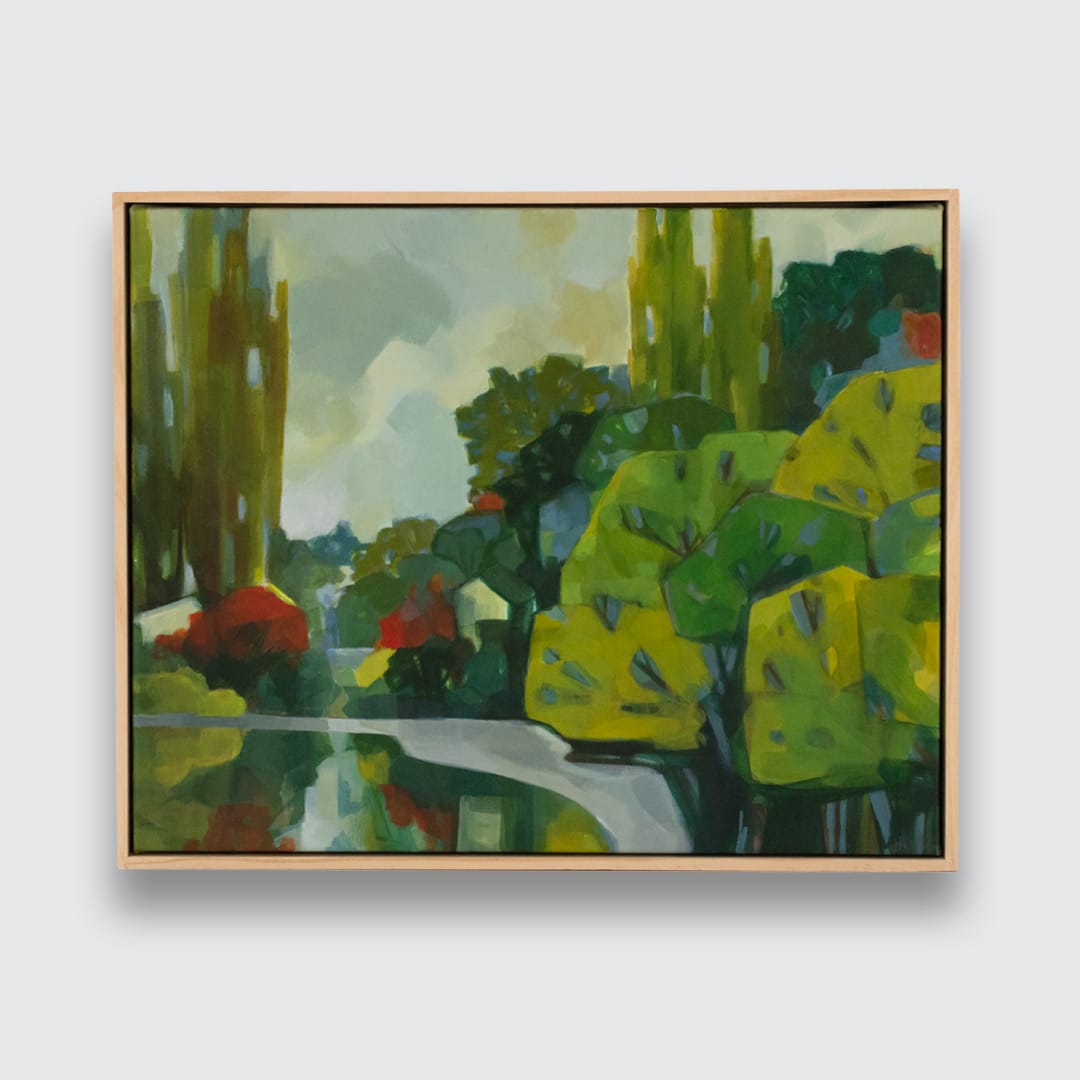 Lakeside (Kingston, Lake Wakatipu) - Original Painting Holly Roach