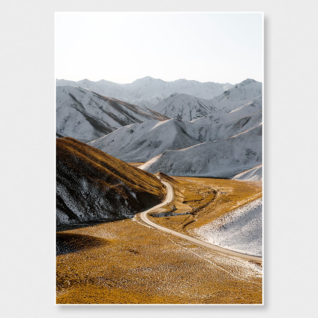 Lindis Pass Journey Photographic Print by Emma Willetts