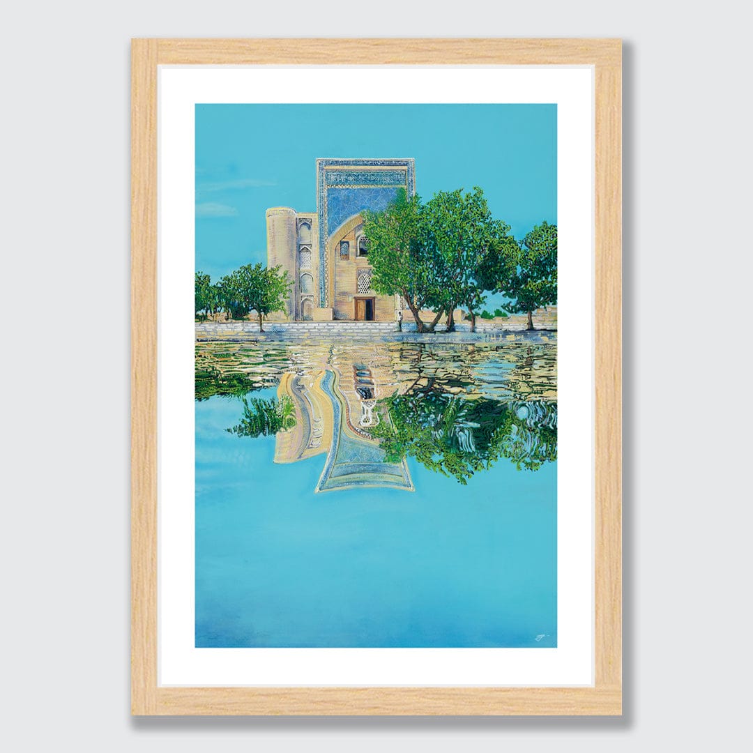 Lyab i Hauz Art Print by Jamie Larnach Art Print