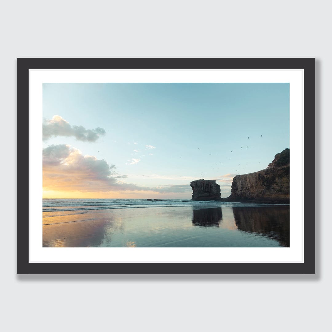 Maori Bay Photographic Print by Mike Mackinven