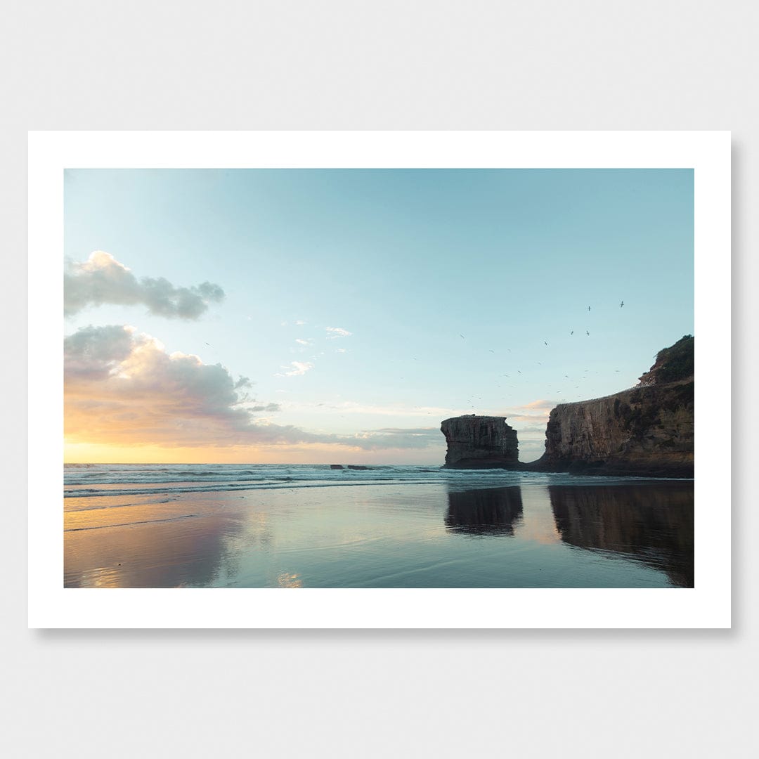 Maori Bay Photographic Print by Mike Mackinven
