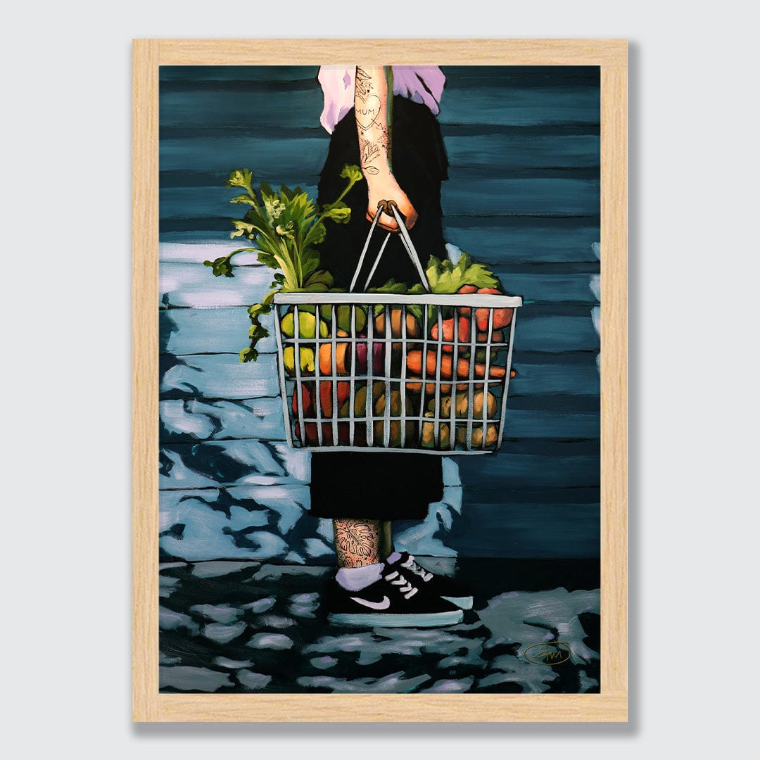 Market Day Art Print by Abbey Merson