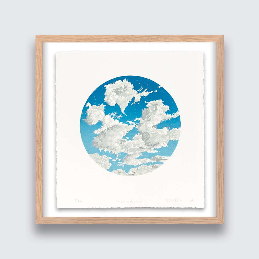 Nephophilia - Linocut Reduction Print