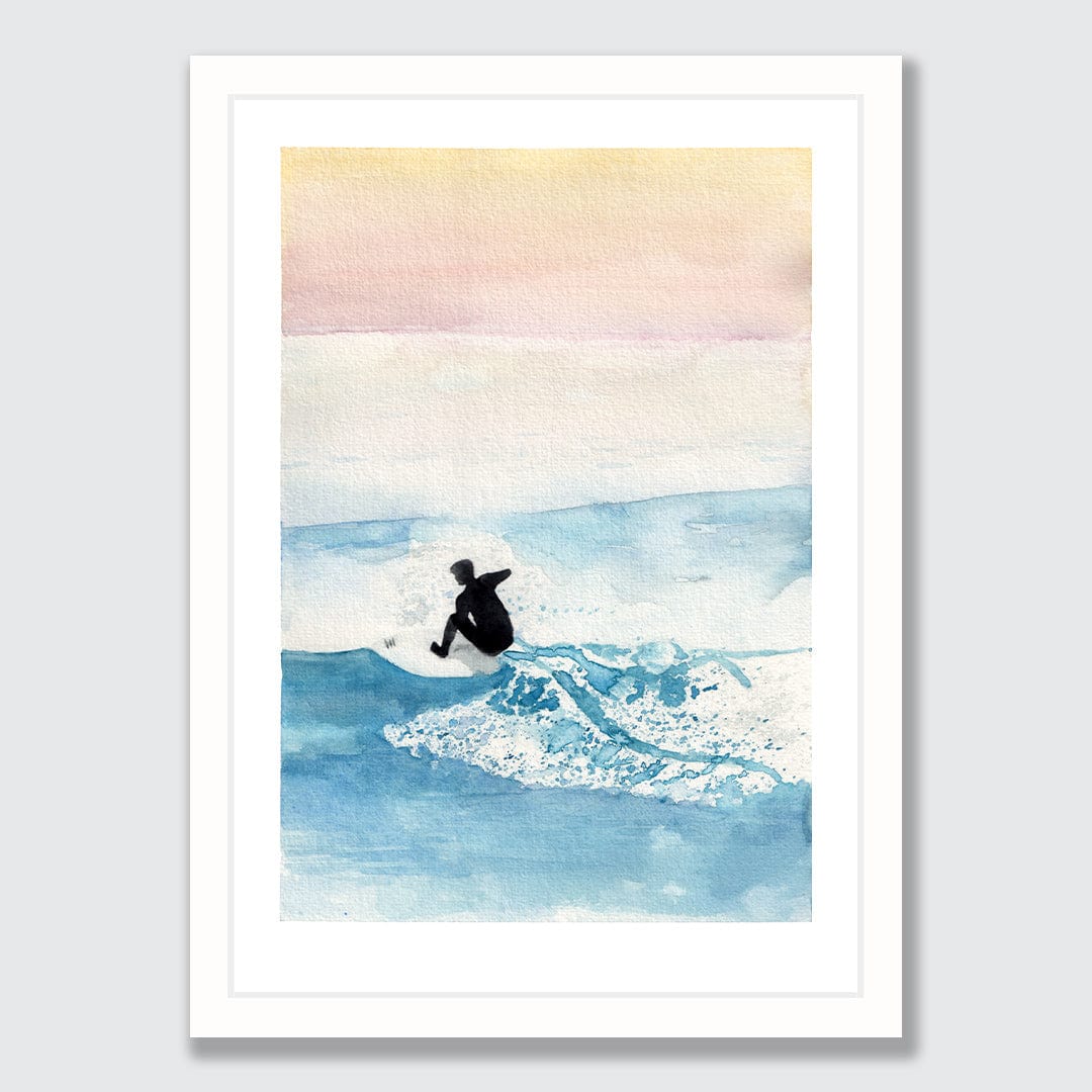 Ocean Hues Art Print by Laura Feller