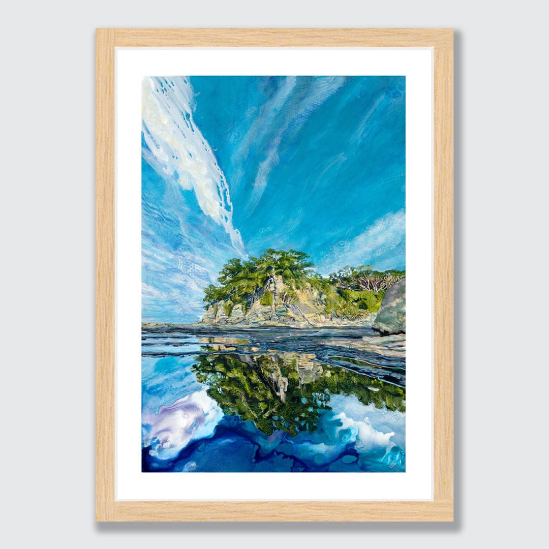 Omaha Heads Art Print by Jamie Larnach