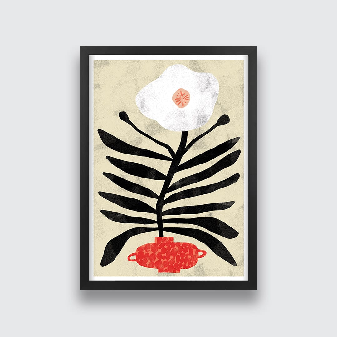 Orquide Art Print by Agustina Shuan