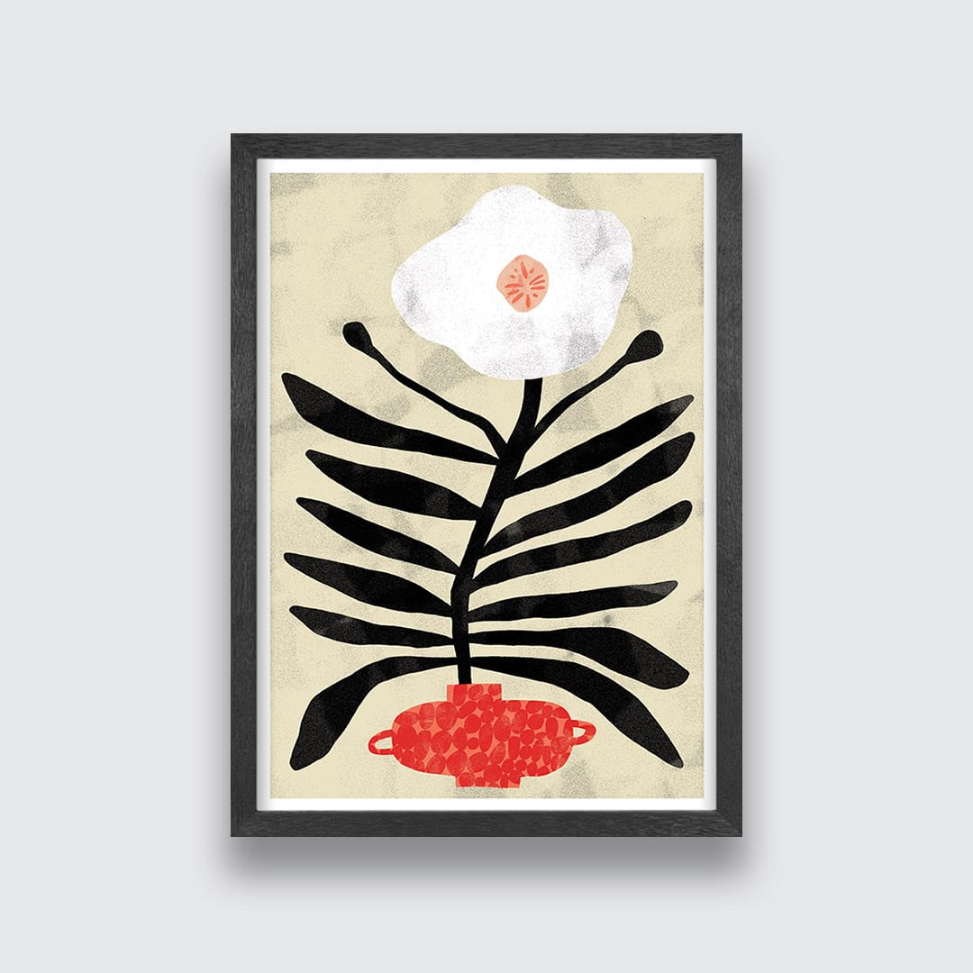 Orquide Art Print by Agustina Shuan