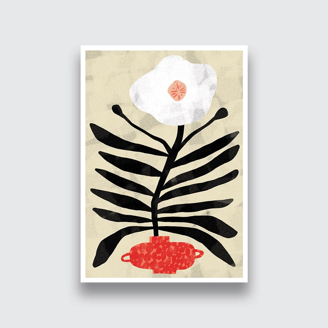 Orquide Art Print by Agustina Shuan