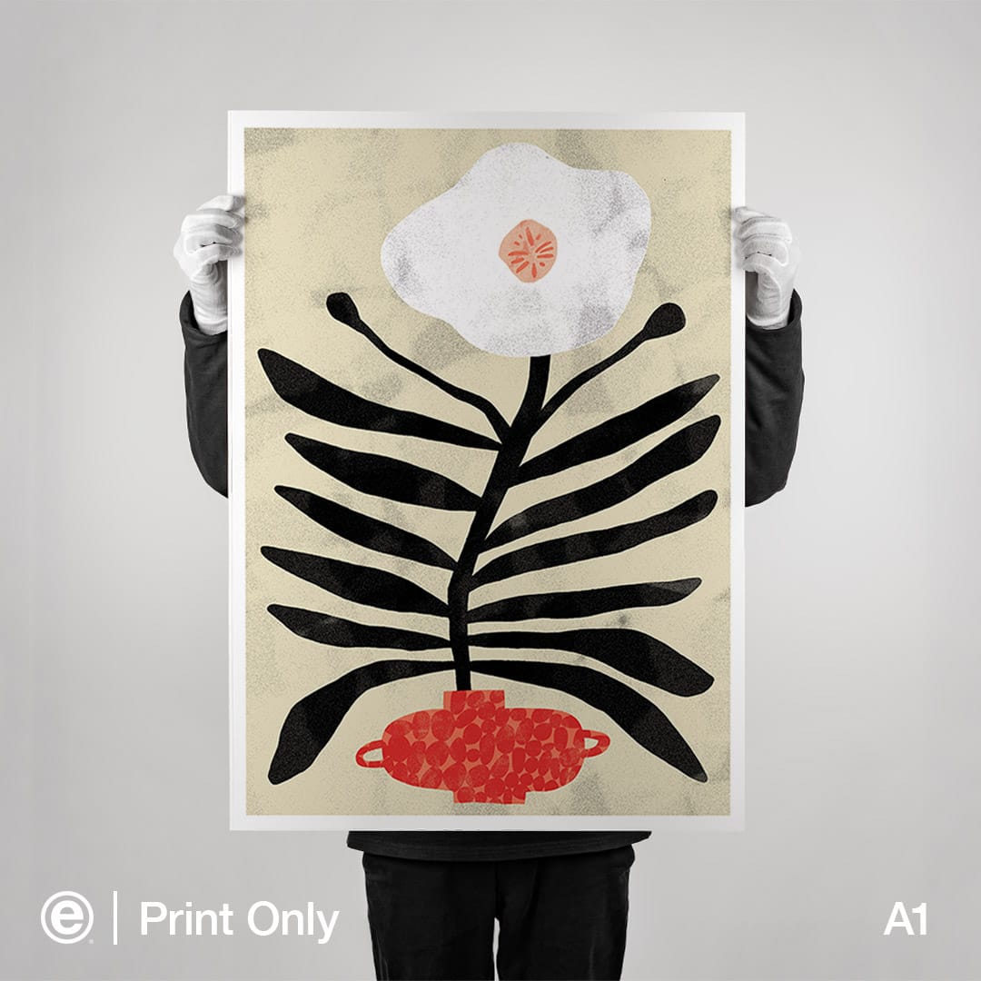 Orquide Art Print by Agustina Shuan