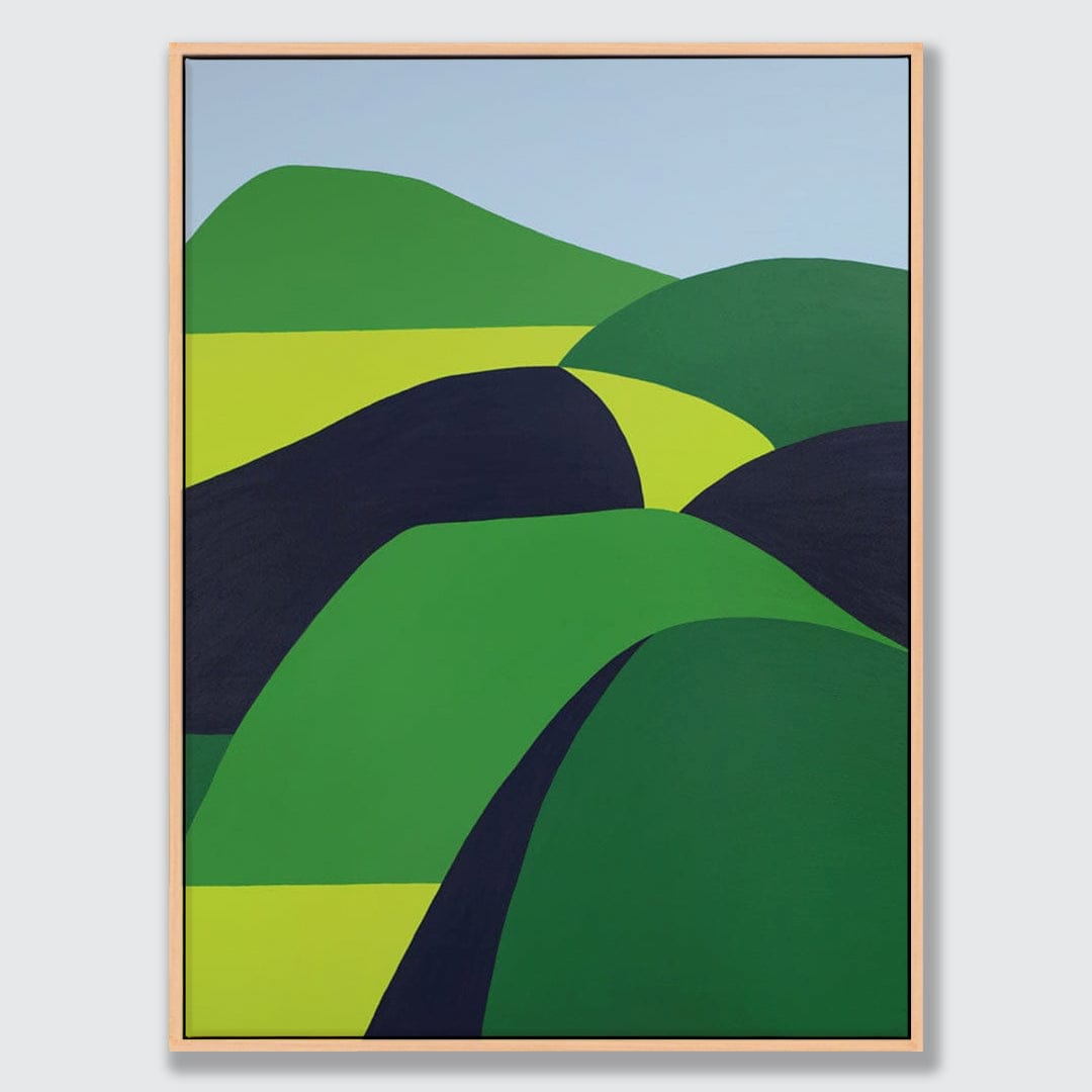 Over The Hill and Far Away Original Painting by Alice Berry