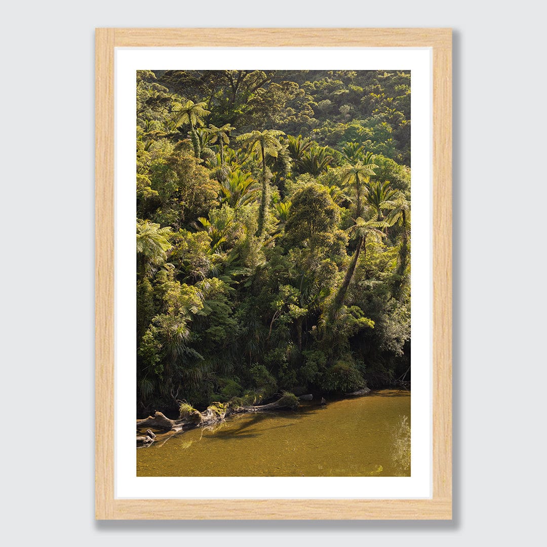 Pororari River Flow Photographic Art Print by Charlotte Clements