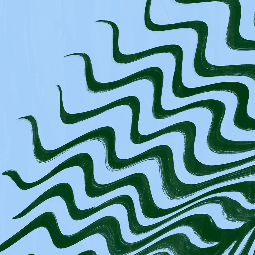 Palm Reflections I Art Print by Home Time