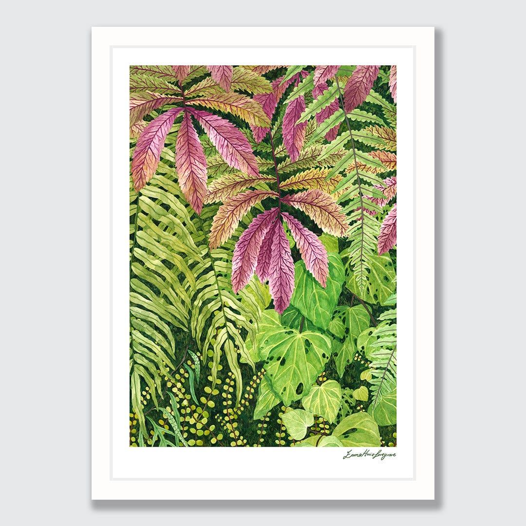 Parataniwha Art Print by Emma Huia Lovegrove
