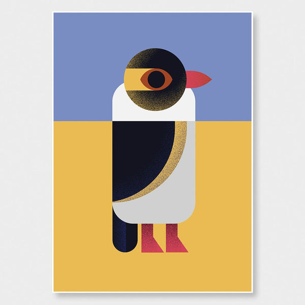 Penguin_Art_Print_by_Beth_Xia-