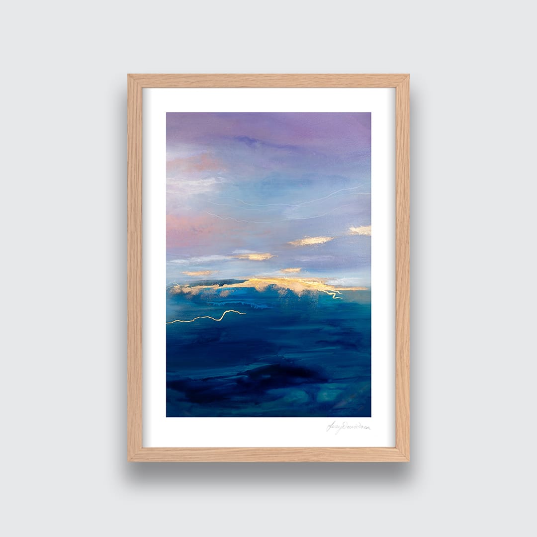 Ripples Art Print by Lucy Davidson