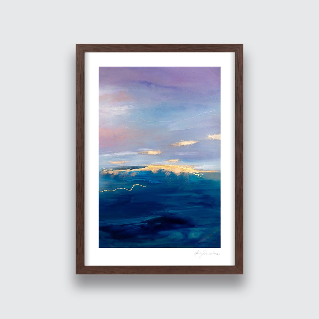 Ripples Art Print by Lucy Davidson
