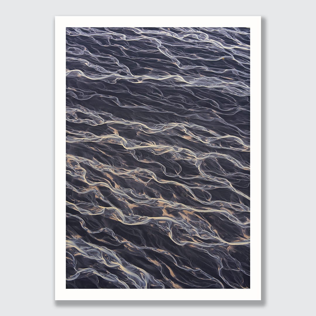 River Script Photographic Print by Emma Willetts