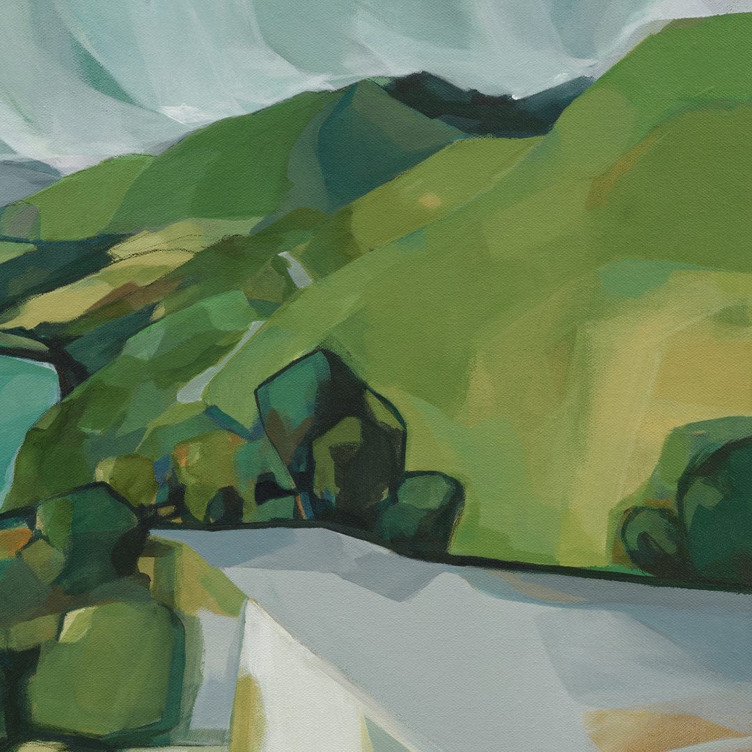 Road To Queenstown Limited Edition Canvas Art Print by Holly Roach