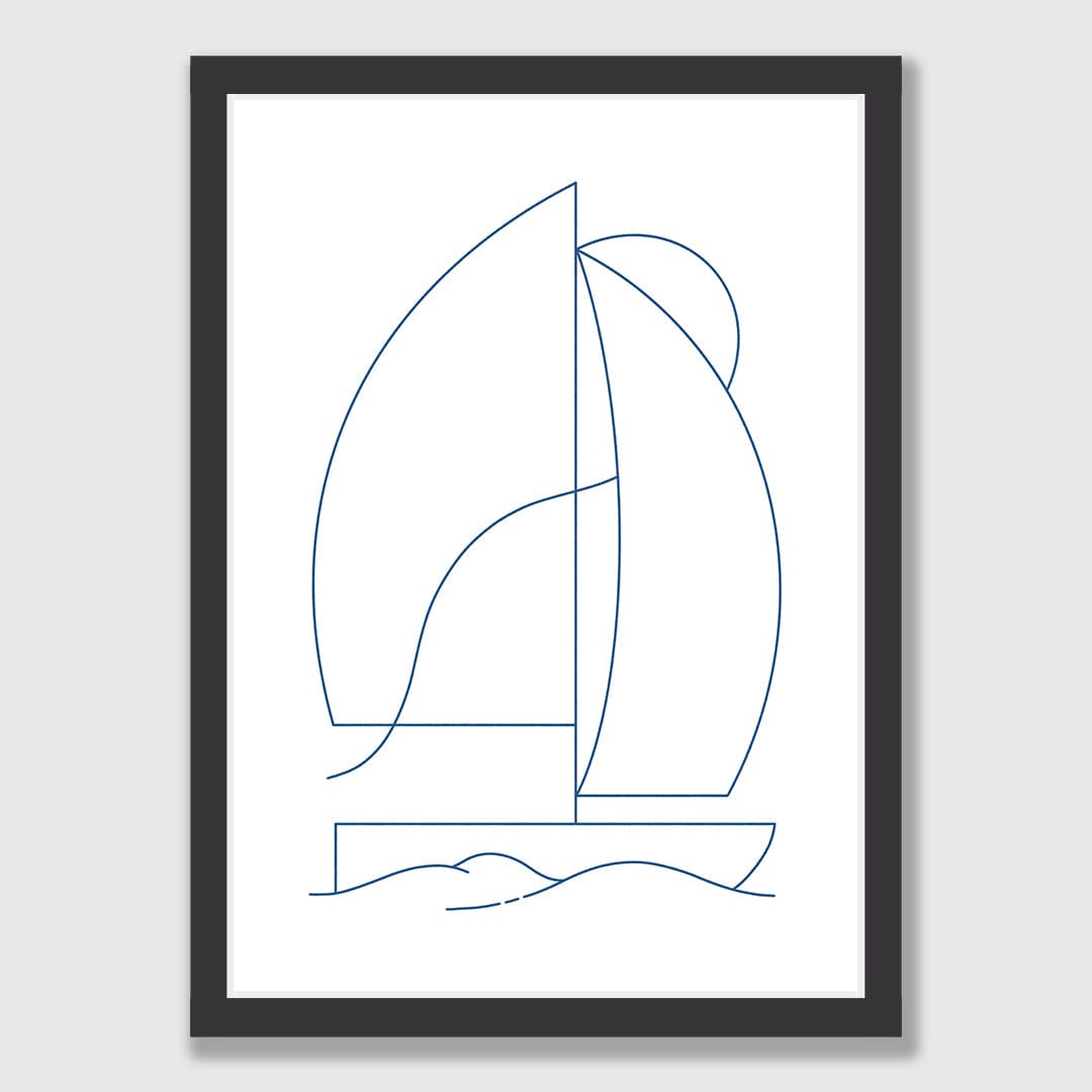 Sail Art Print by Matt Jennings