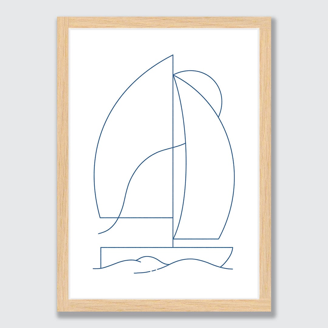 Sail Art Print by Matt Jennings