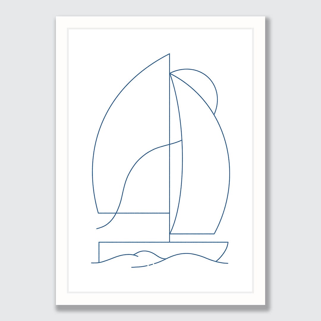 Sail Art Print by Matt Jennings