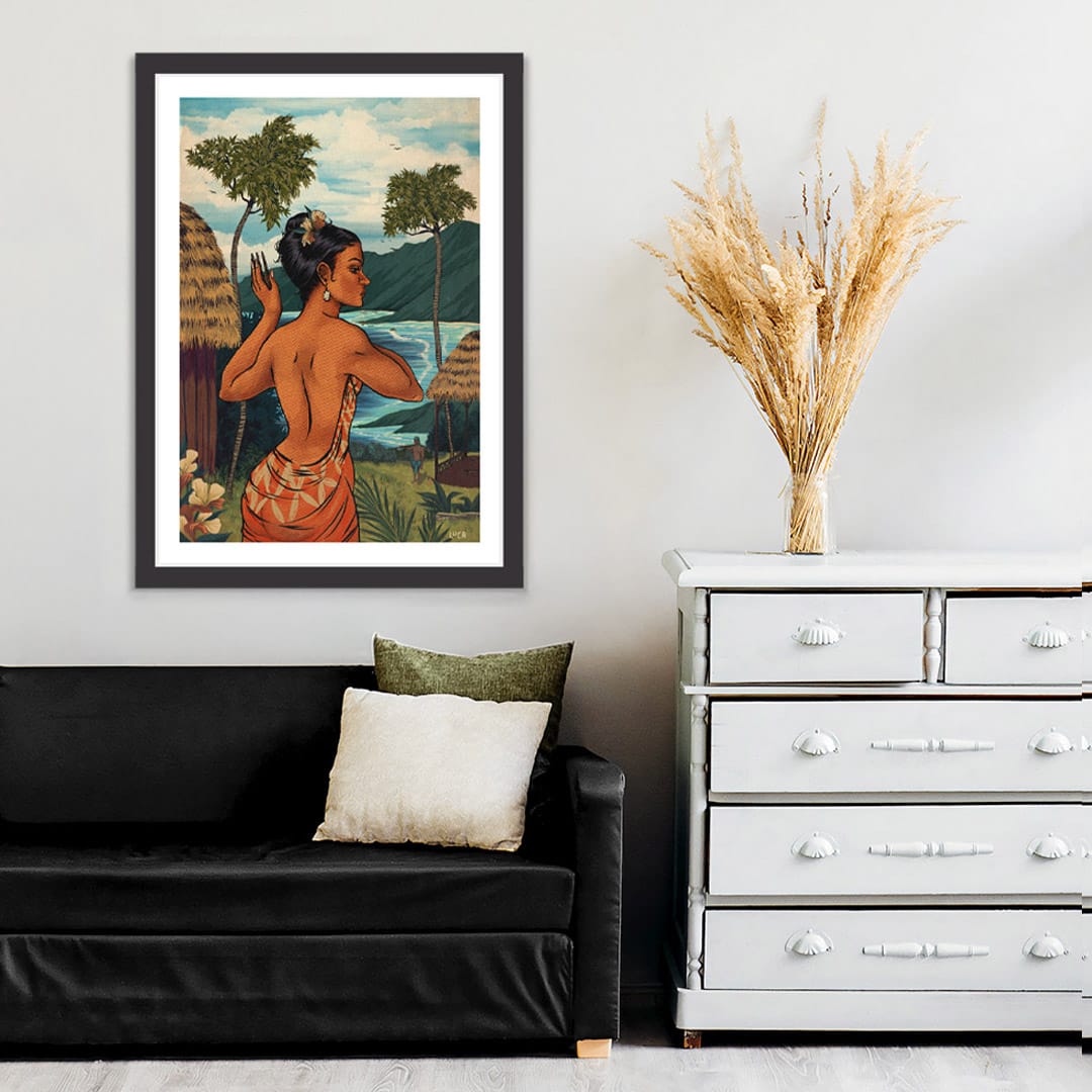Samena Art Print by Luca Tu'avao Walton