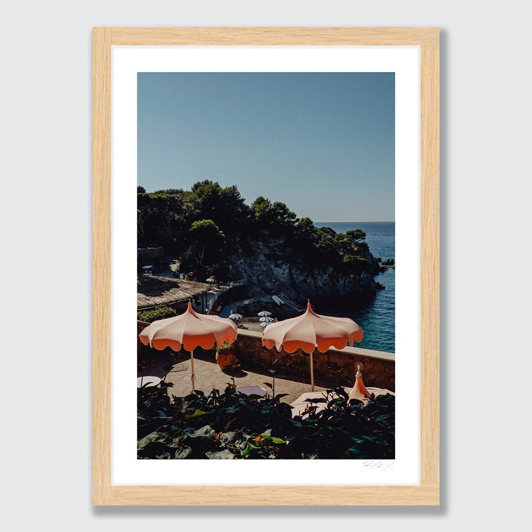 Seaside Views, Ischia Art Print by Jessica Higueras