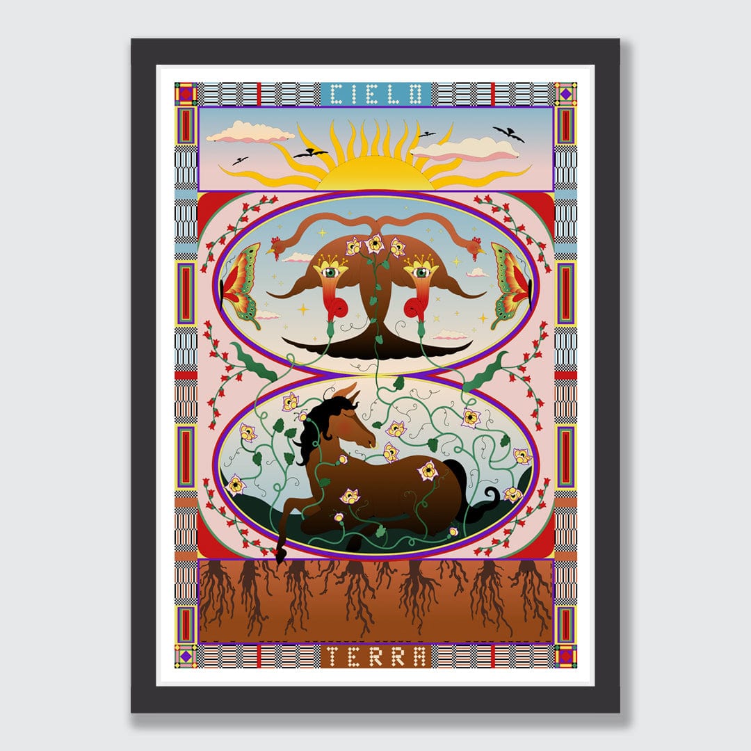 Sky Meets Earth Print by Francesca Melis