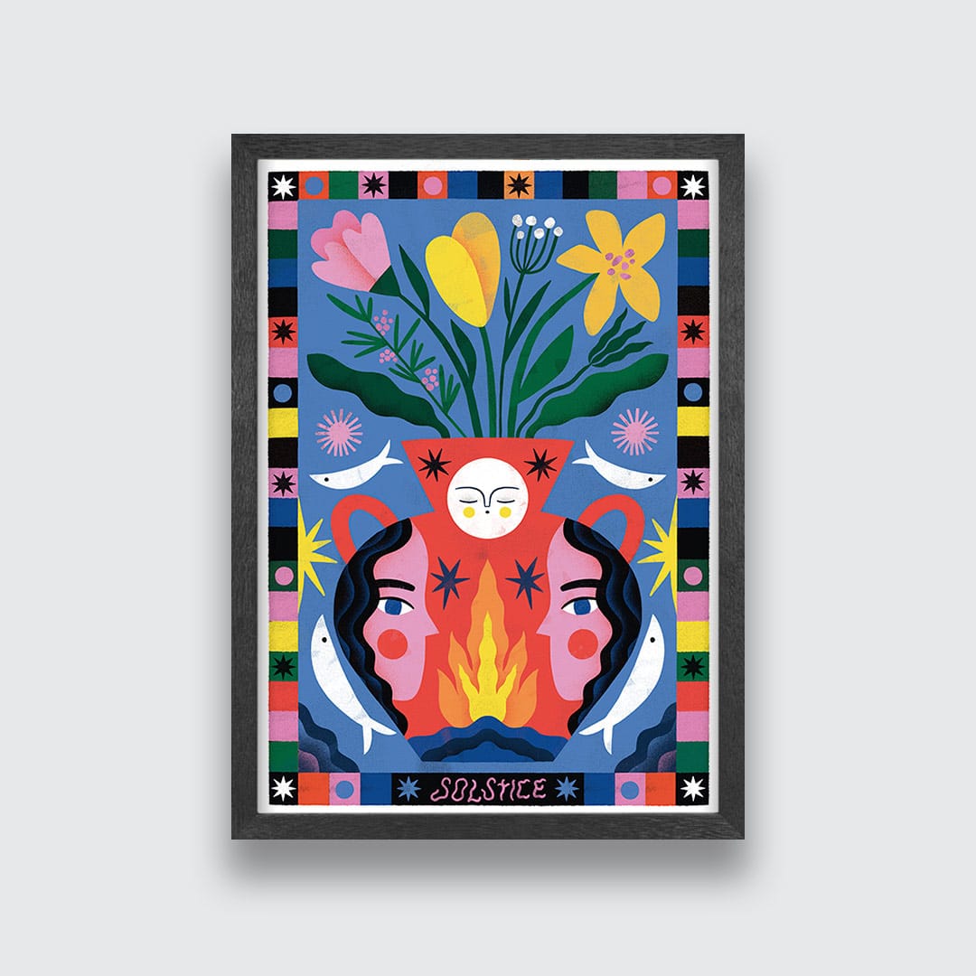 Solstice Art Print by Agustina Shuan