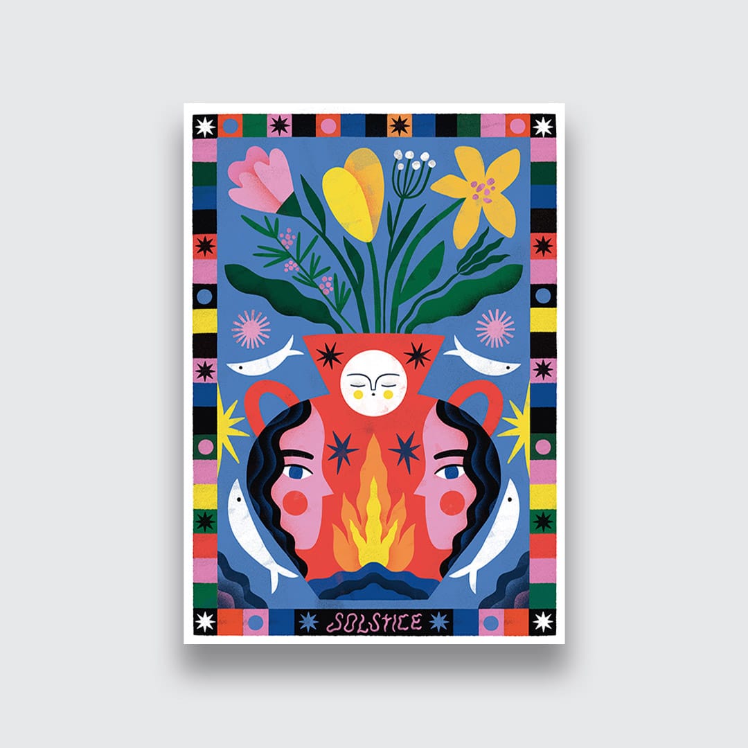 Solstice Art Print by Agustina Shuan