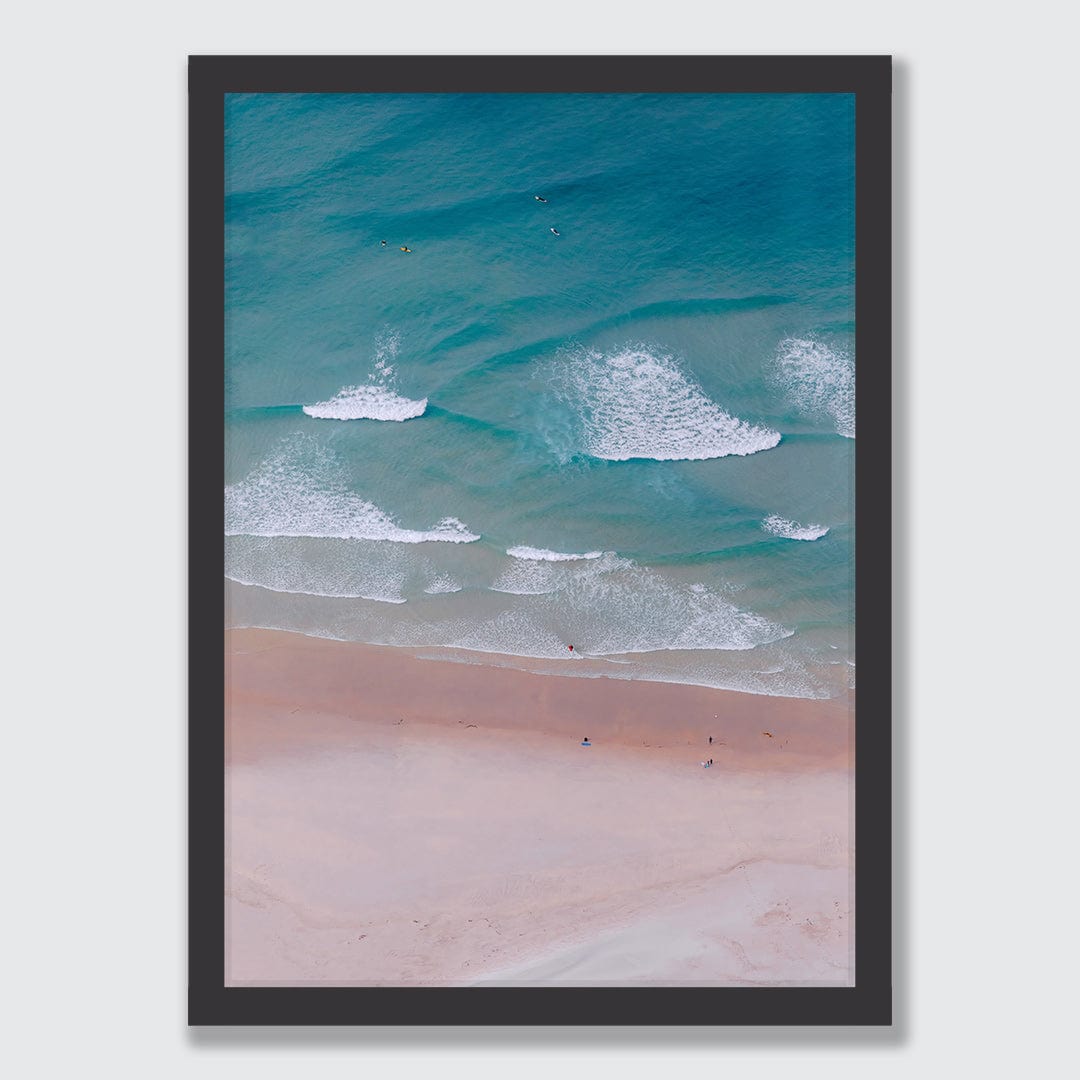 Surfs Up Smaills Beach Dunedin Photographic Print by Emma Willetts