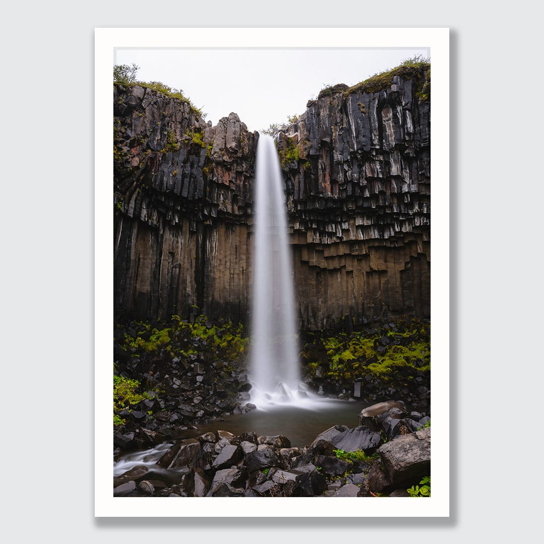 Svartifoss Waterfall Photographic Print by Emma Willetts