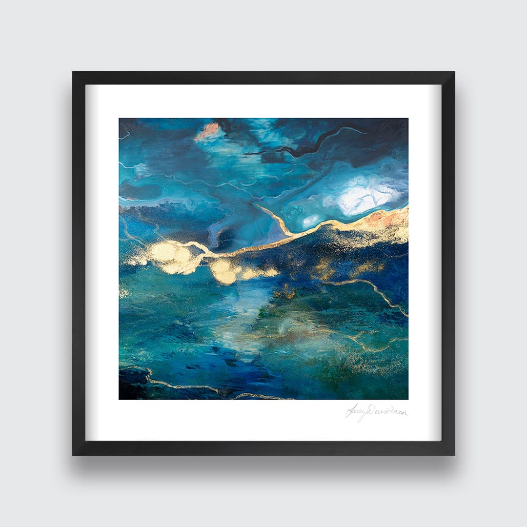 Swell Art Print by Lucy Davidson