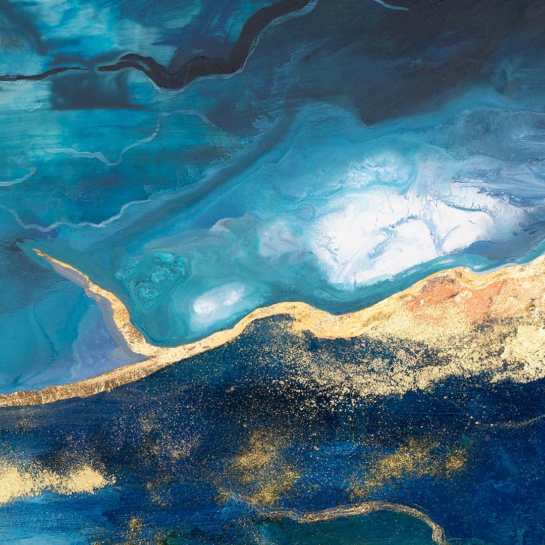 Swell Art Print by Lucy Davidson