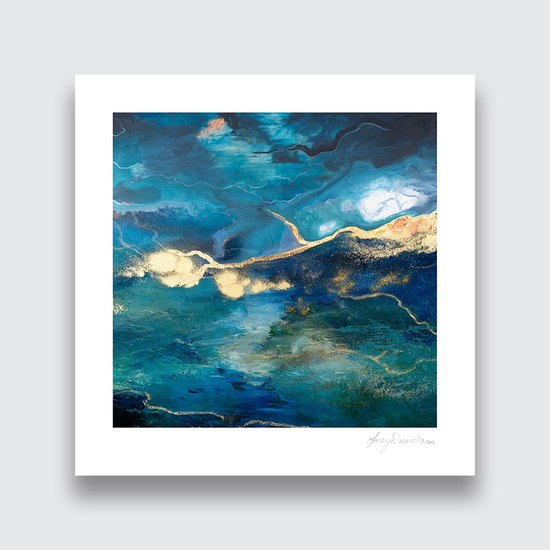 Swell Art Print by Lucy Davidson
