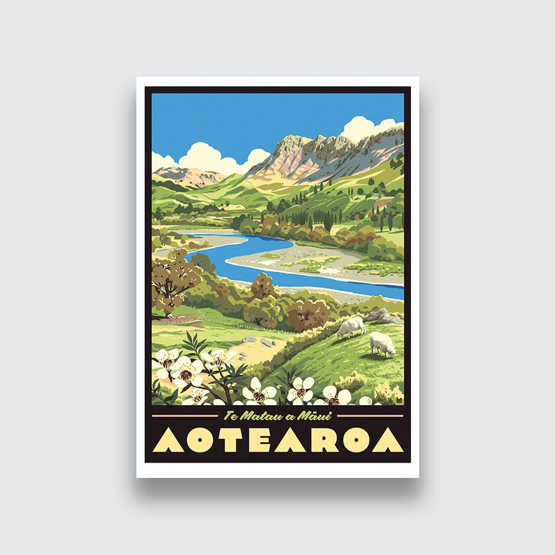 Te Matau a Māui Art Print by Ross Murray