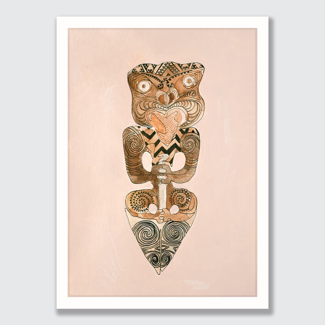 Te Aroha Art Print by Makus Art