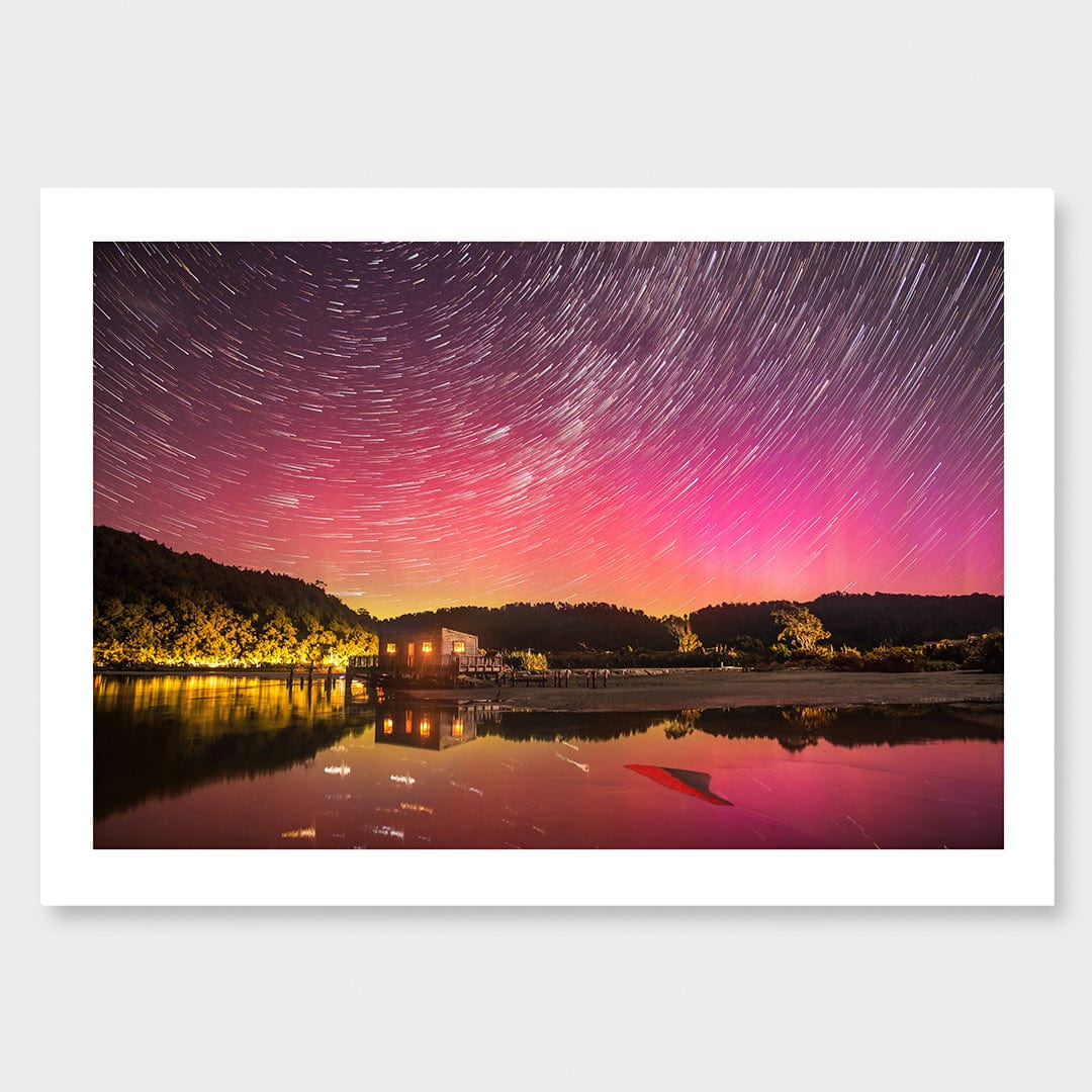 The Boatshed - Ōkārito Photographic Print by Mike Mackinven